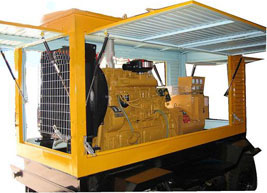 吉木萨尔移动电站(移动柴油发电机组) 吉木萨尔移动电站(移动柴油发电机组)